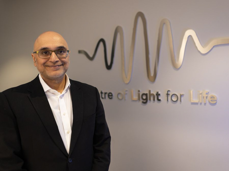 Centre of Light for Life Director Professor Kishan Dholakia