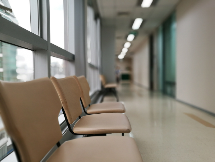 An empty waiting room