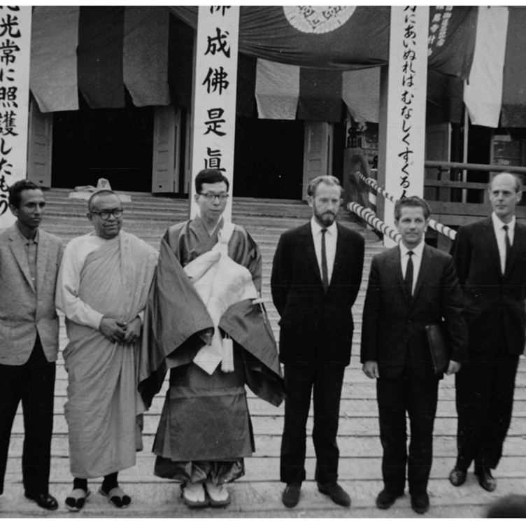 Adrian Snodgrass at Higashi-Hongan-ji Temple, Kyoto, Japan