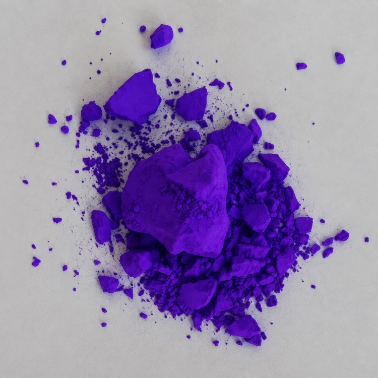 Electrospun purple fabric