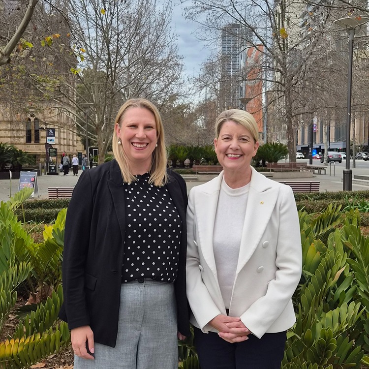 Professor Leah Bromfield and Natasha Stott Despoja AO