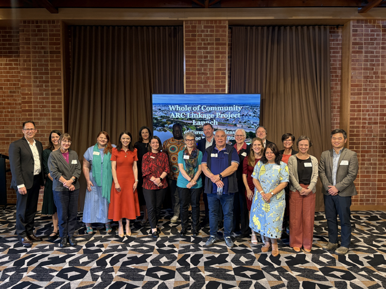 Attendees at the launch of the Whole-of-Community approaches to regional migration, settlement and retention project