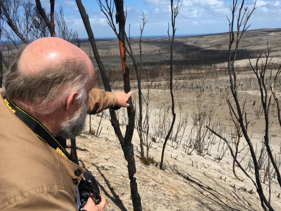 Professor Bob Hill on KI burn areas