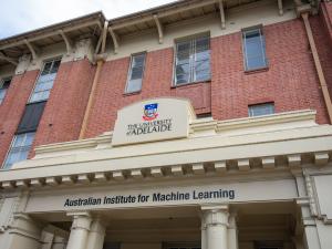 Photo of the exterior of the Australian Institute for Machine Learning