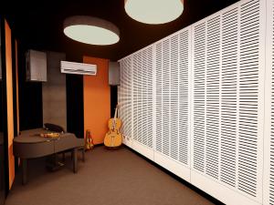 Madley music spaces visualisation room 4