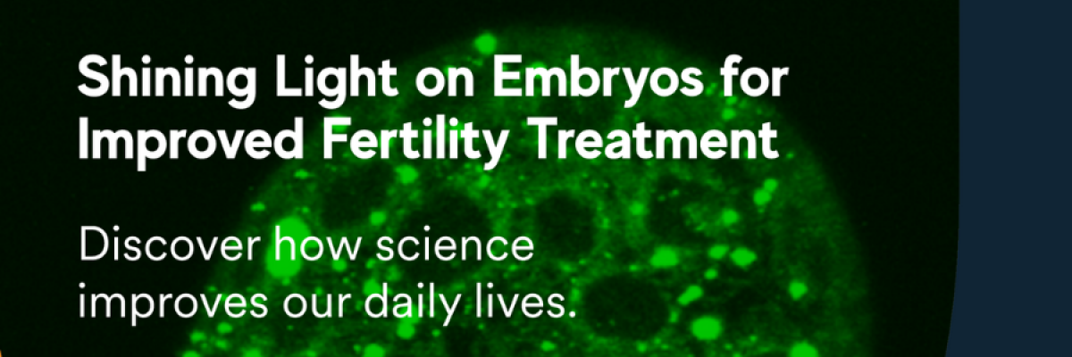Shining light on embryos for improved fertility treatment