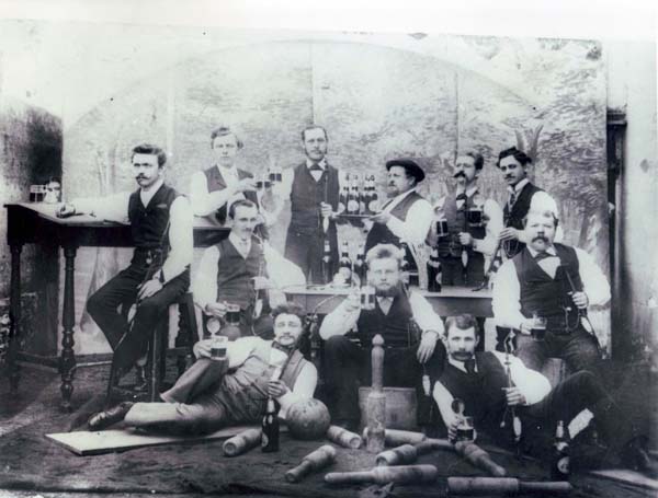 German settlers group photo