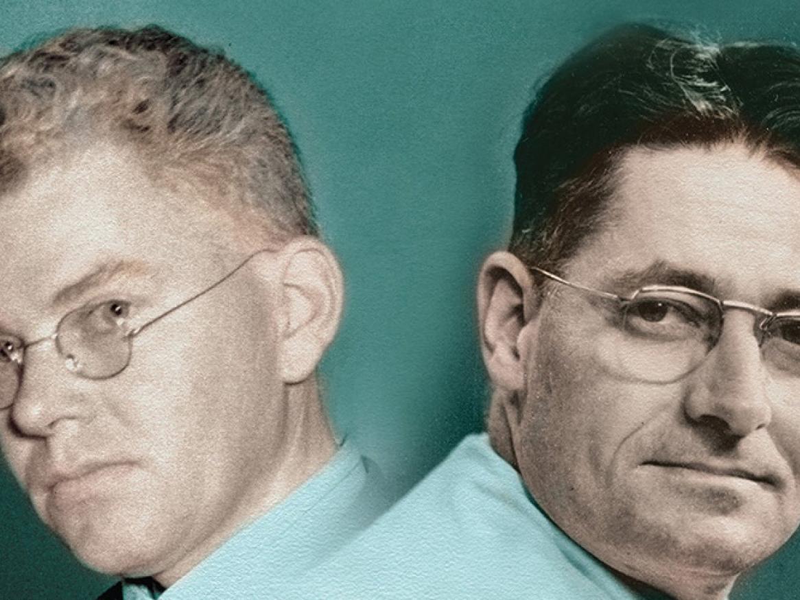 Howard Florey and Mark Oliphant