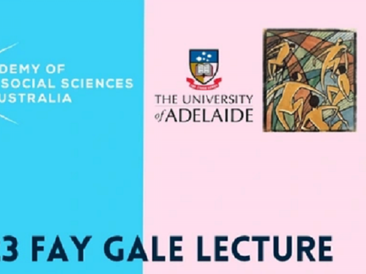 2023 Fay Gale Lecture 