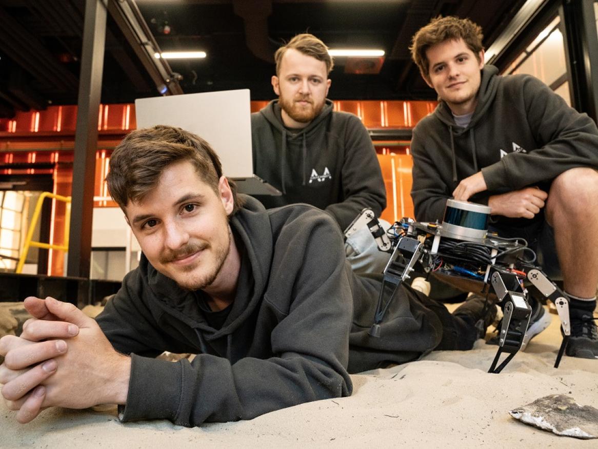 Ingenuity cave robot team
