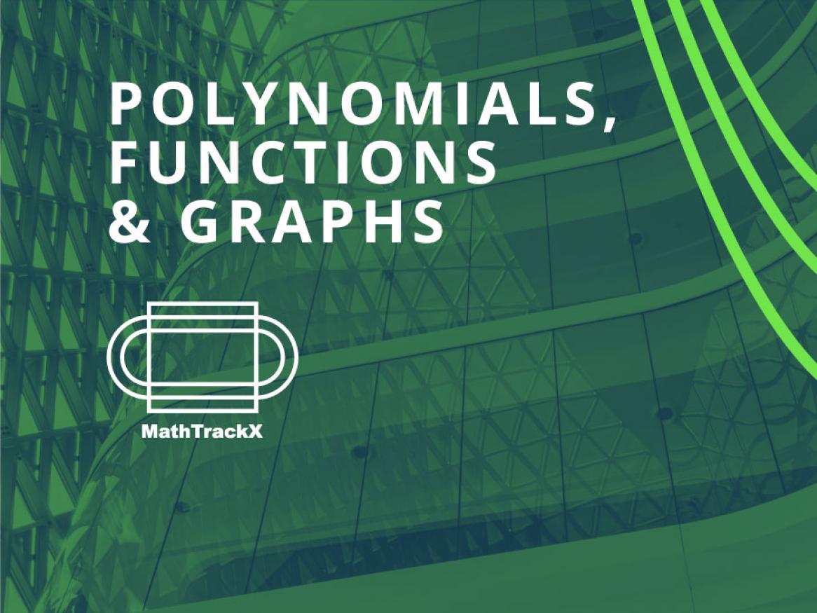 MathTrackX: Polynomials, Functions and Graphs