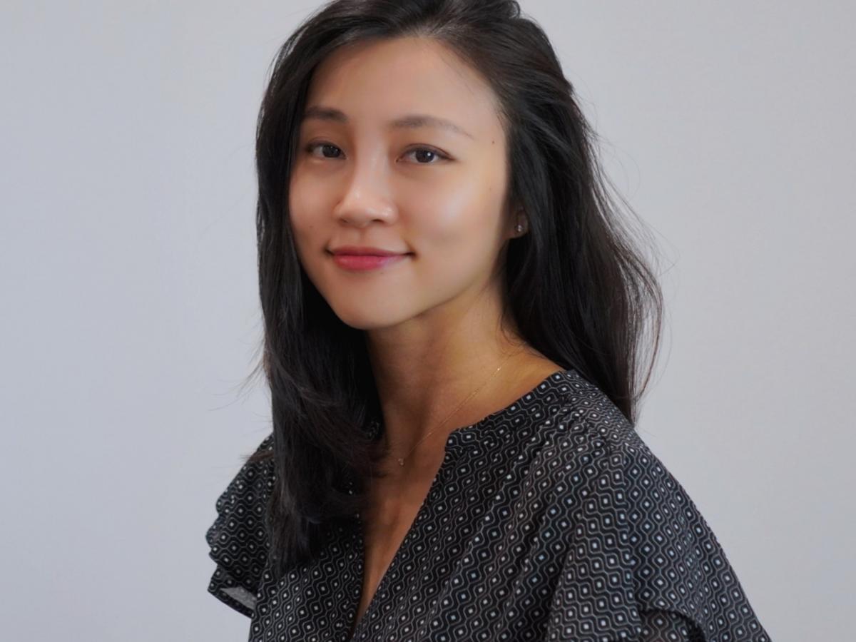 Female asian looking researcher