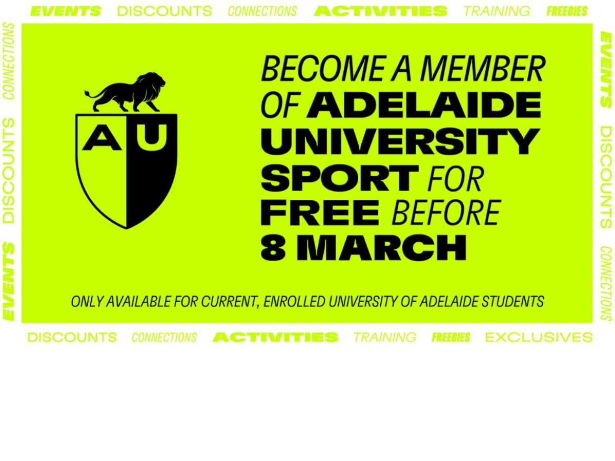 Get a free membership for AU Sport and Fitness, Student News