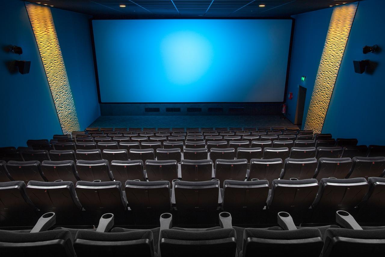 movie cinema screen and seats