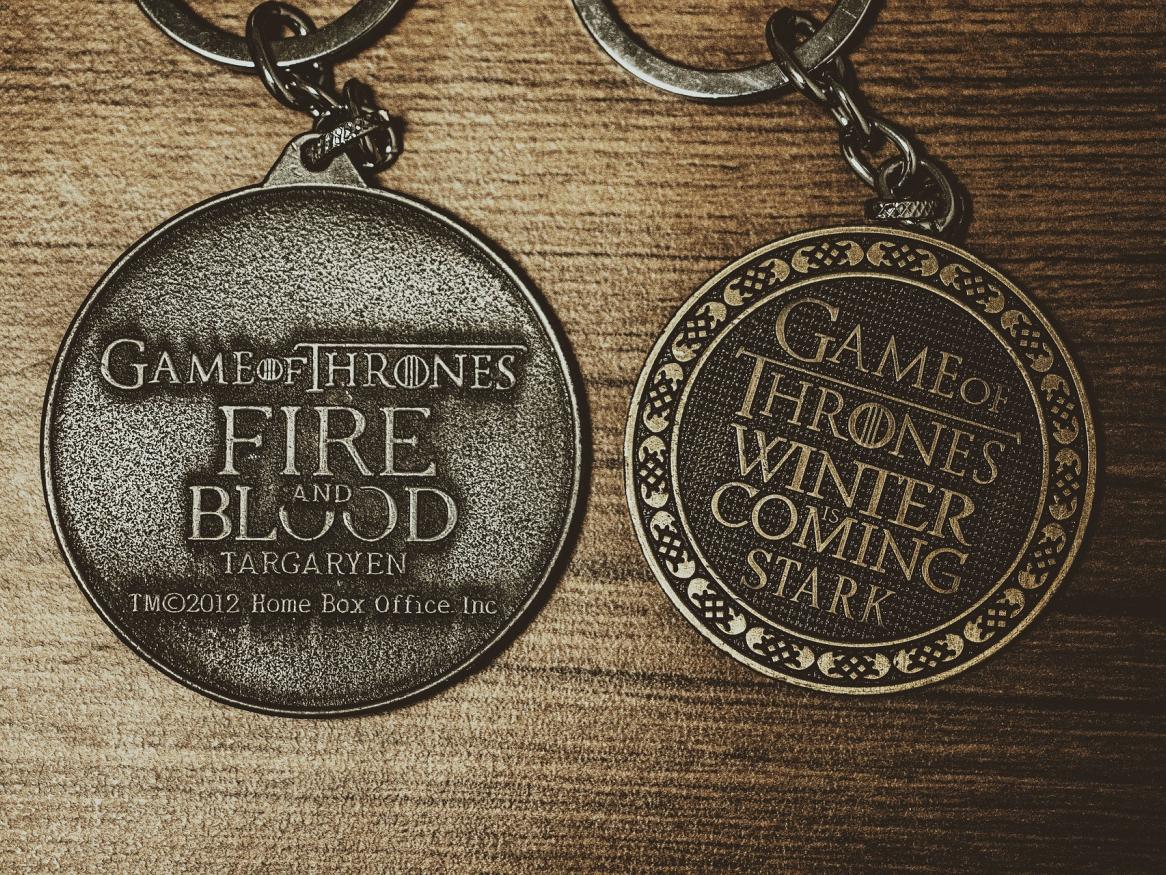 Game of Thrones keychains