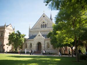 Elder Hall is home to the Friday Lunch Hour Concert Series on the North Terrace campus.